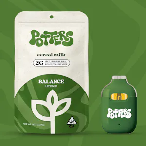 Potters - Cereal Milk - 2g Live Disposable (Potters)