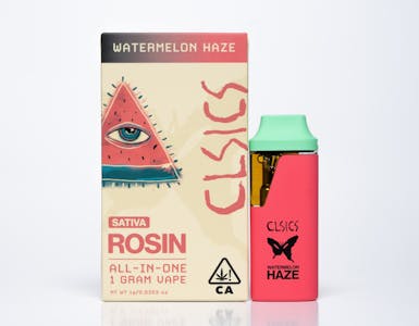 CLSICS - AIO - Watermelon Haze - Live Rosin - 1g (S) - CLSICS