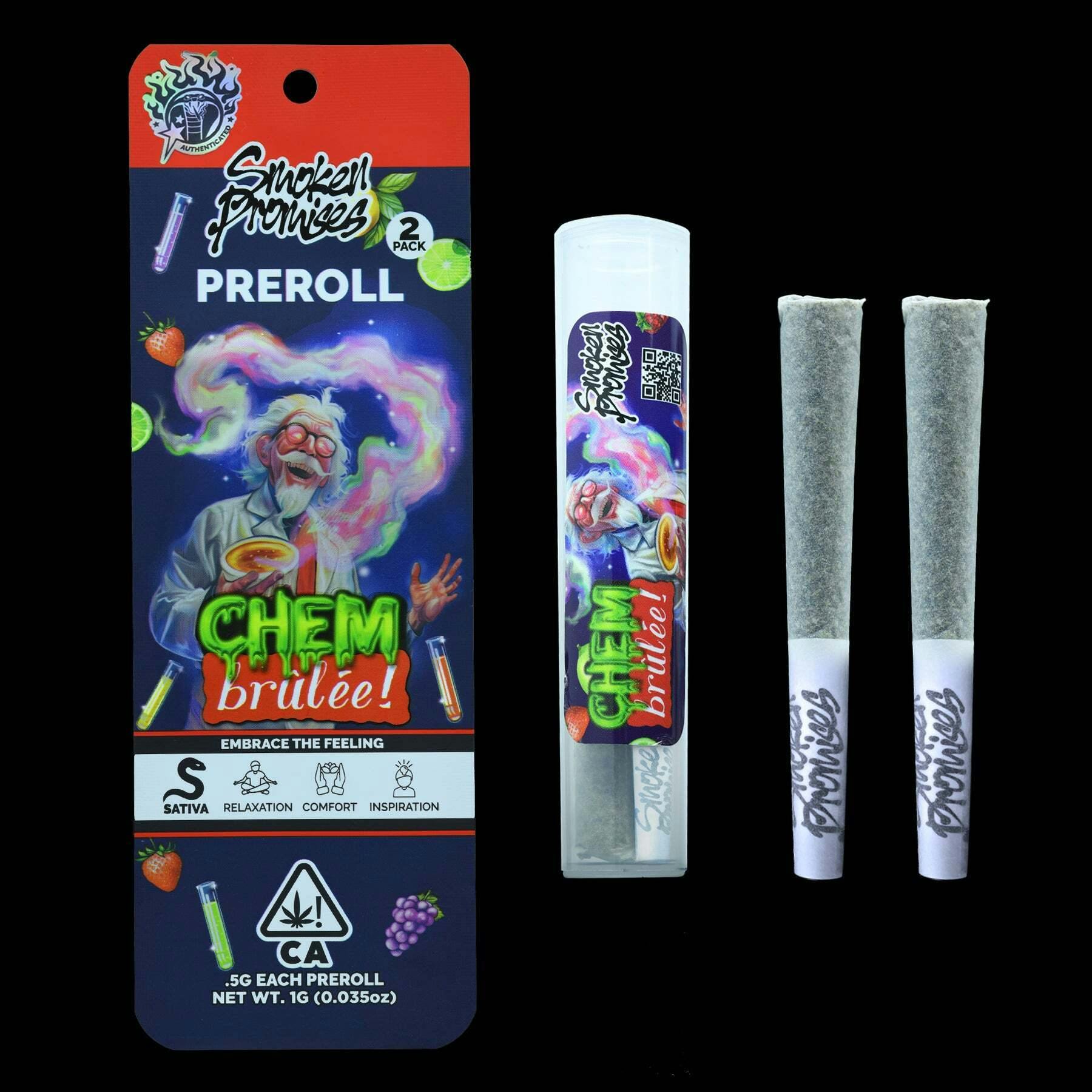 Chem Brulee | Pre Roll Pack | 1g (2 x 0.5g)
