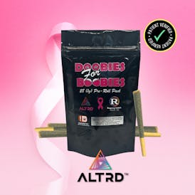 Doobies for Boobies - 28g Pre Roll Pack - Purple Nurple - Sativa