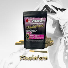 Rockstars - 28g Pre Roll Pack - Ice Cream Cake
