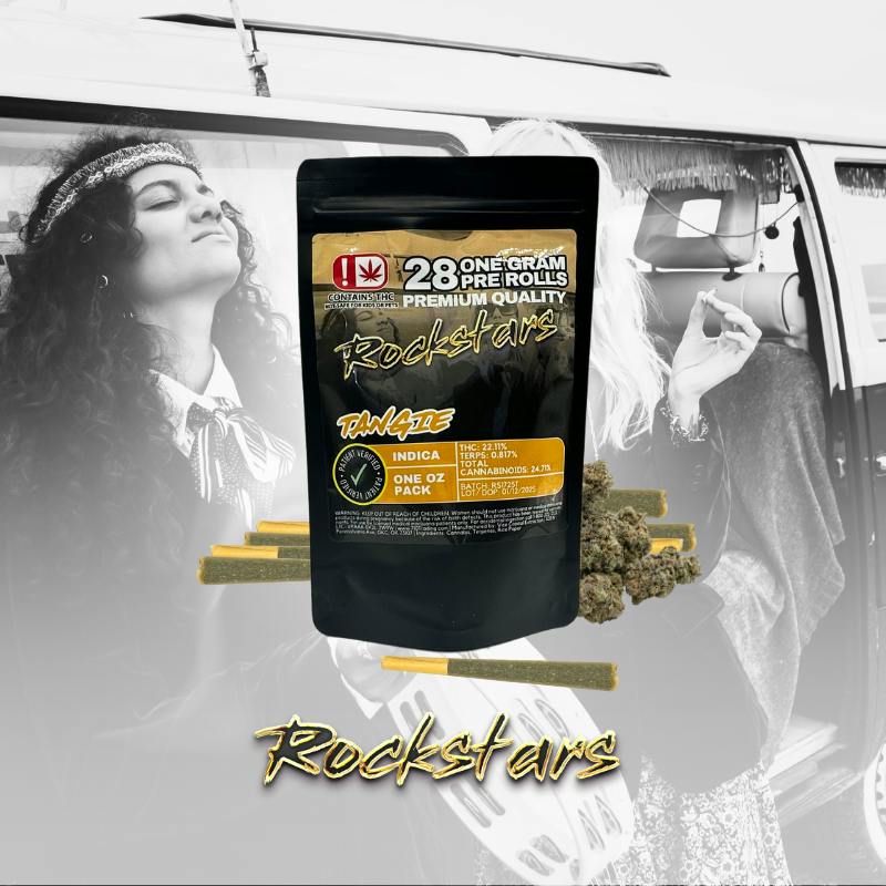 Rockstars - 28g Pre Roll Pack - Tangie by 710Trading