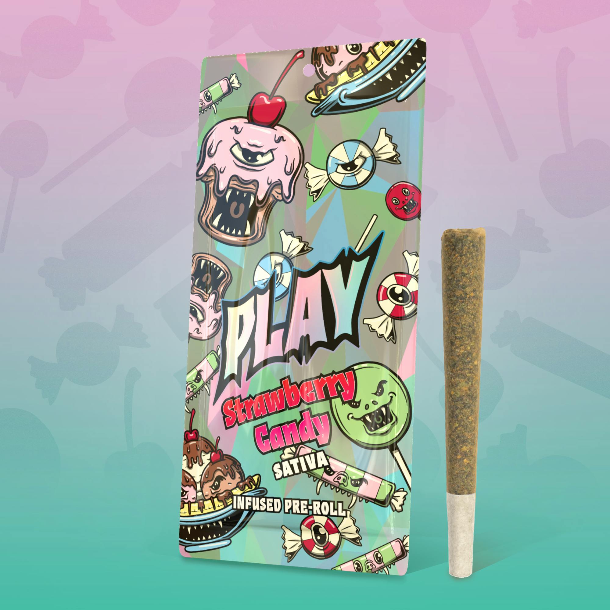 Strawberry Candy 1.2g Infused Pre