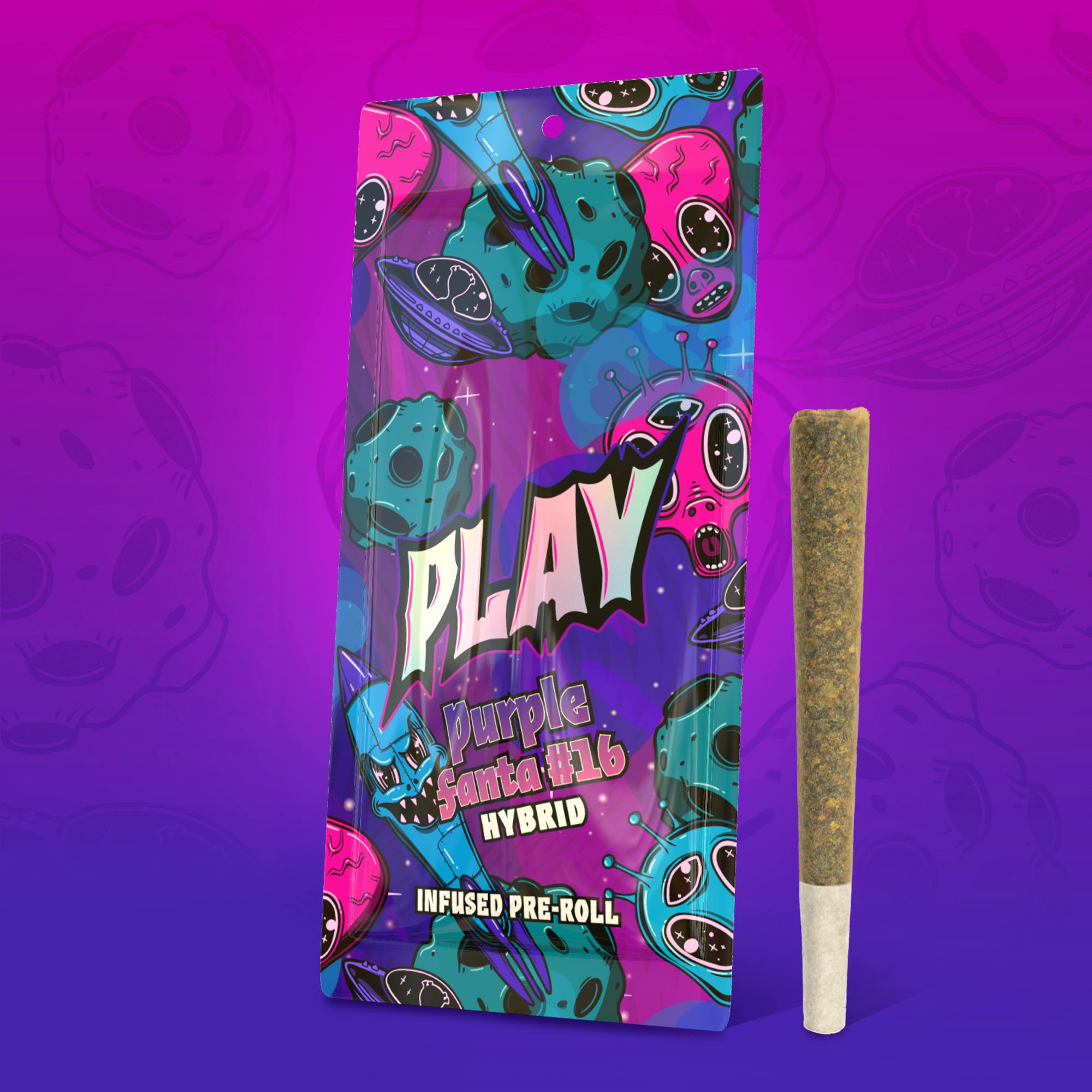 Play | Purple Fanta #16 | 1.2g | Infused Pre-Roll at Higher Love Cannabis Dispensary Munising
