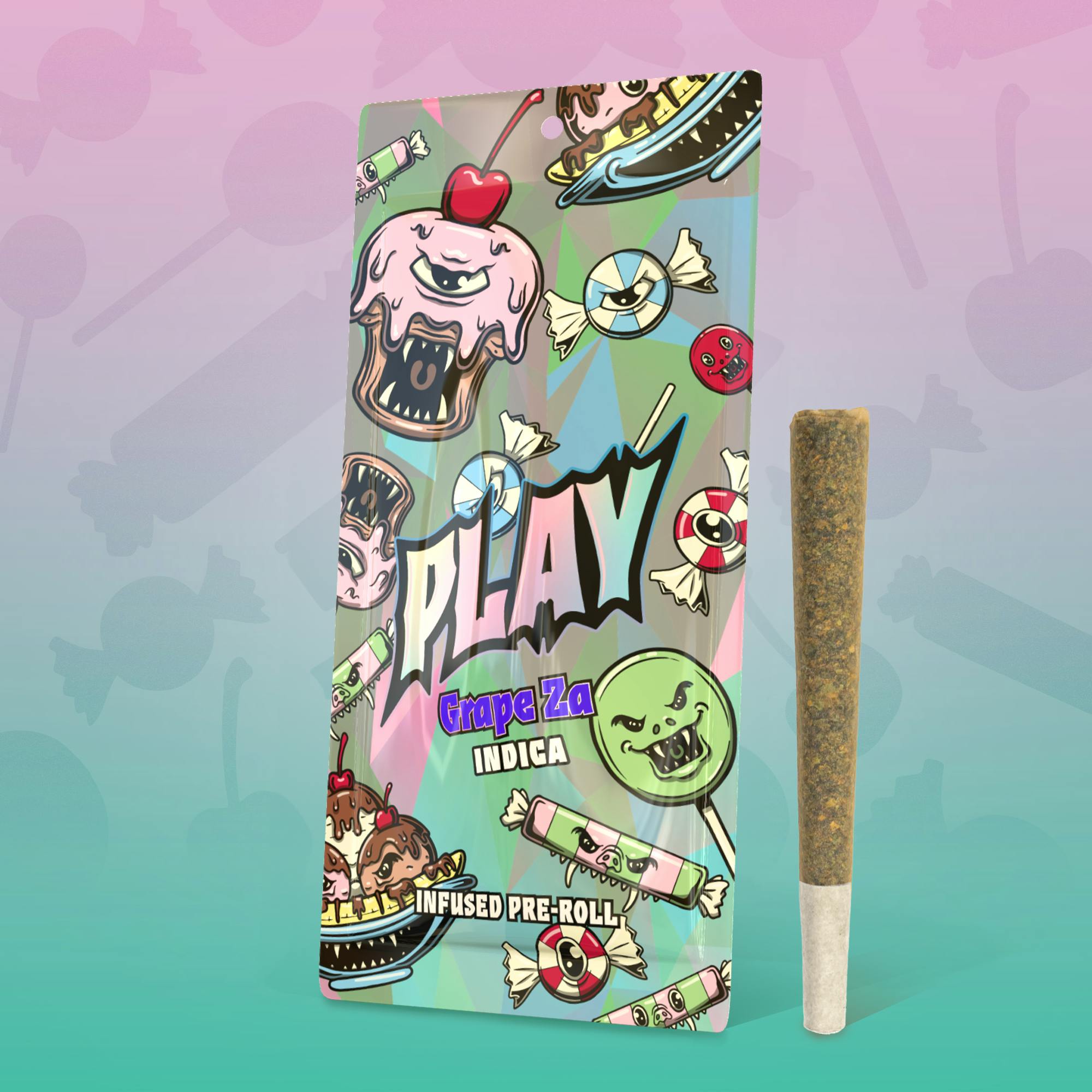 Grape Za 1.2g Infused Pre