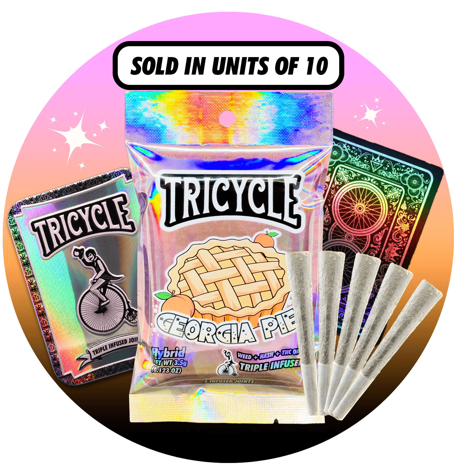 Tricycle - Georgia Pie - 5pk