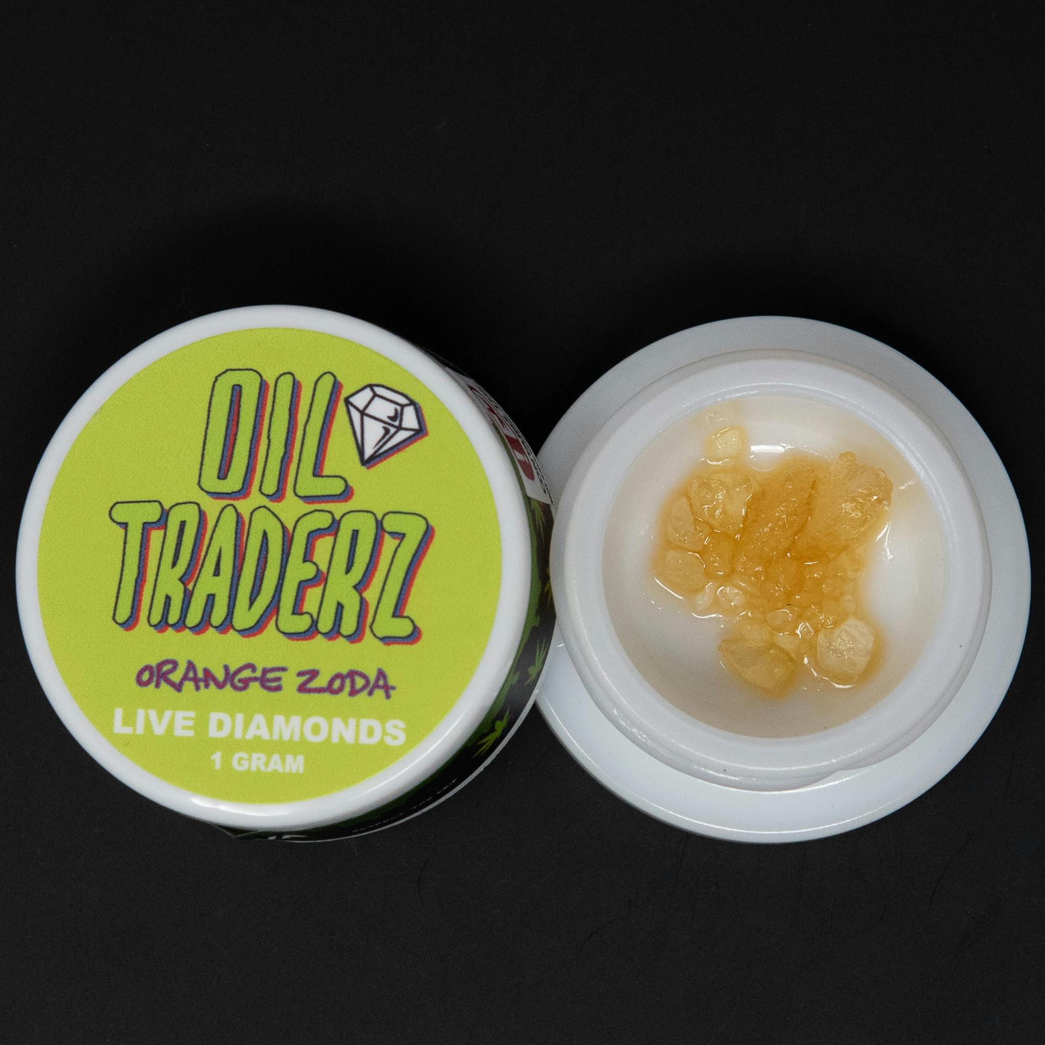 1g Orange Zoda Live Diamond - Oil Traderz (Sativa) at Tropic Canna