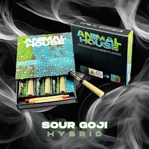 ANIMAL HOUSE - Animal House | Sour Goji | Kief Infused Preroll | 7pk x 0.5g (3.5g)