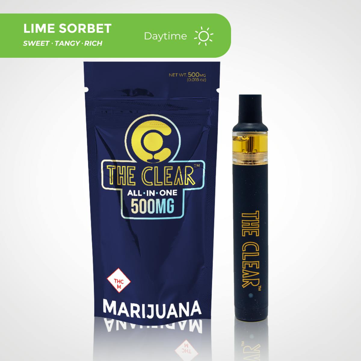 Elite All-In-One 500mg | Lime Sorbet at Good Day Farm Texarkana