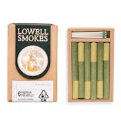 LOWELL - Prerolls - The Harmony Hybrid - 6PK - 3.5G