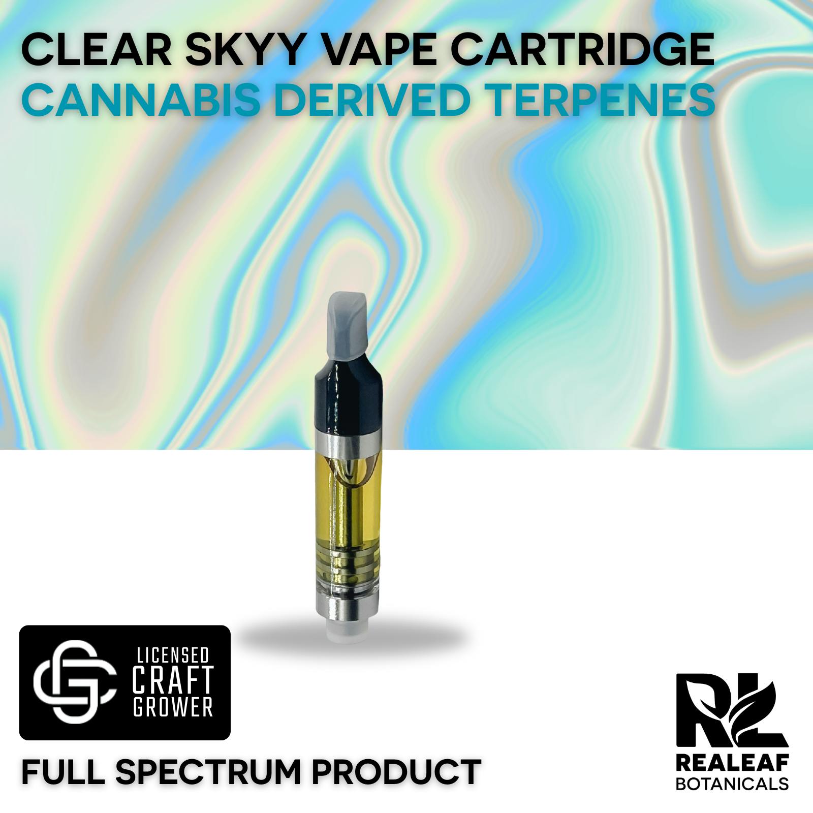 Clear Skyy Vape Cartridge 1.0g - Realeaf Botanicals