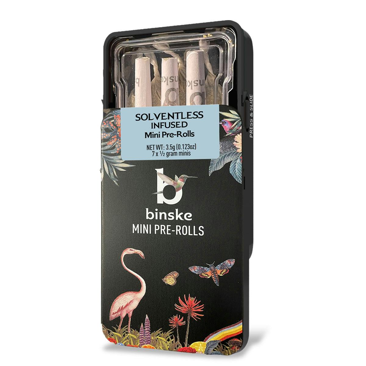 Frozen Gelato Solventless Infused 7-Pack Mini Pre-Rolls by binske