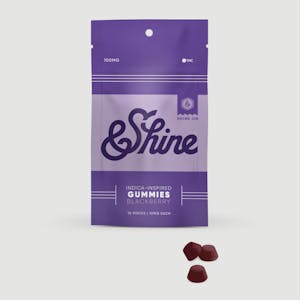 &SHINE - Blackberry Gummies 10pk 100mg