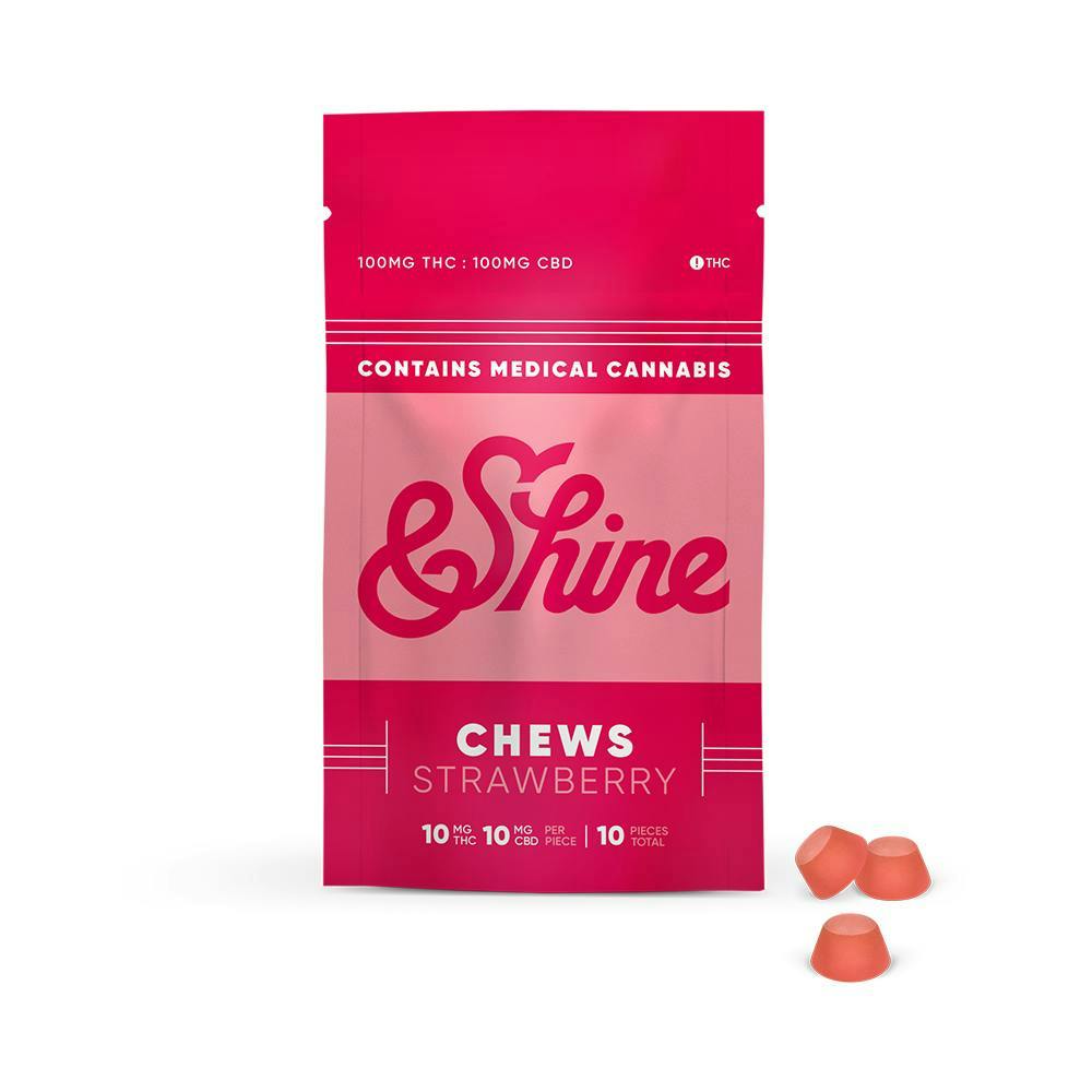 strawberry✨ページ &Shine | 10pk Chews | Strawberry - &SHINE