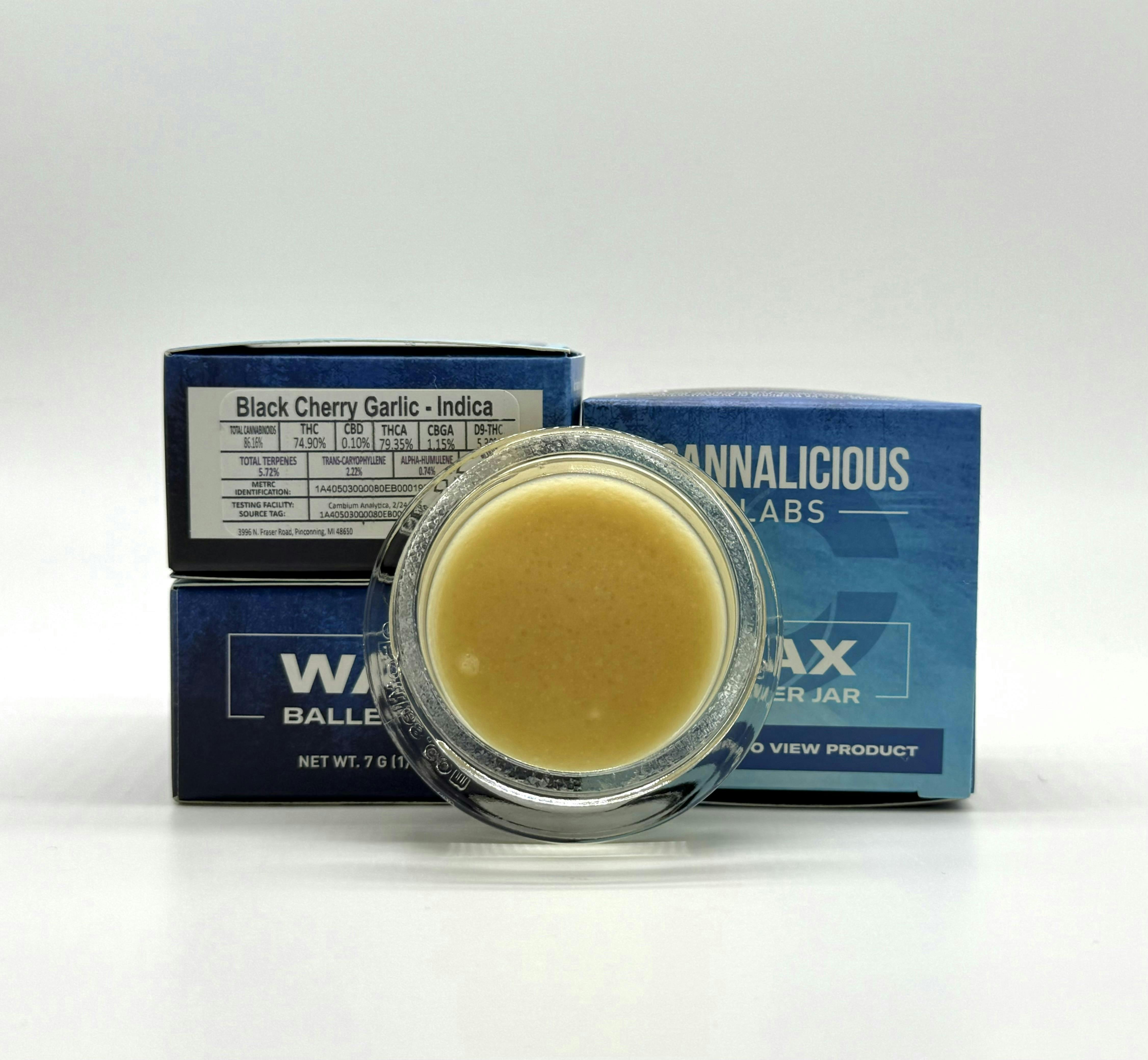 Cannalicious Labs | Black Cherry Garlic | Wax Concentrate