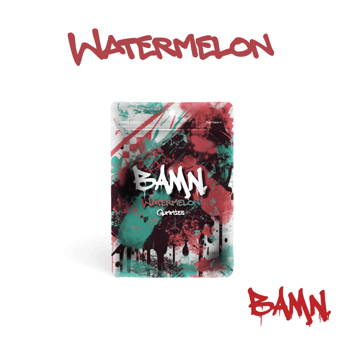 Watermelon Gummies | 200mg | 4ct | 50mg/ea
