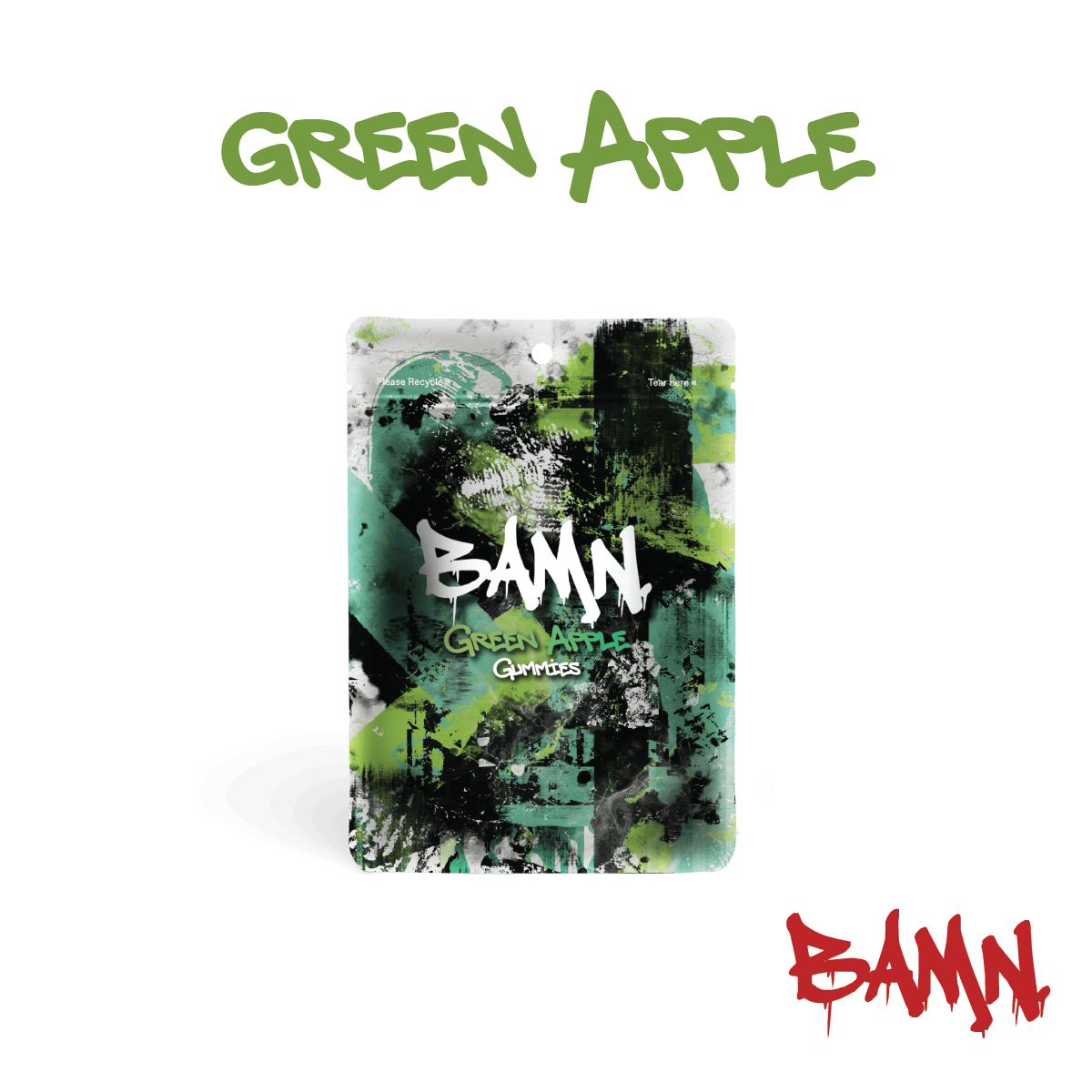 Green Apple Gummies | 200mg | 4ct | 50mg/ea