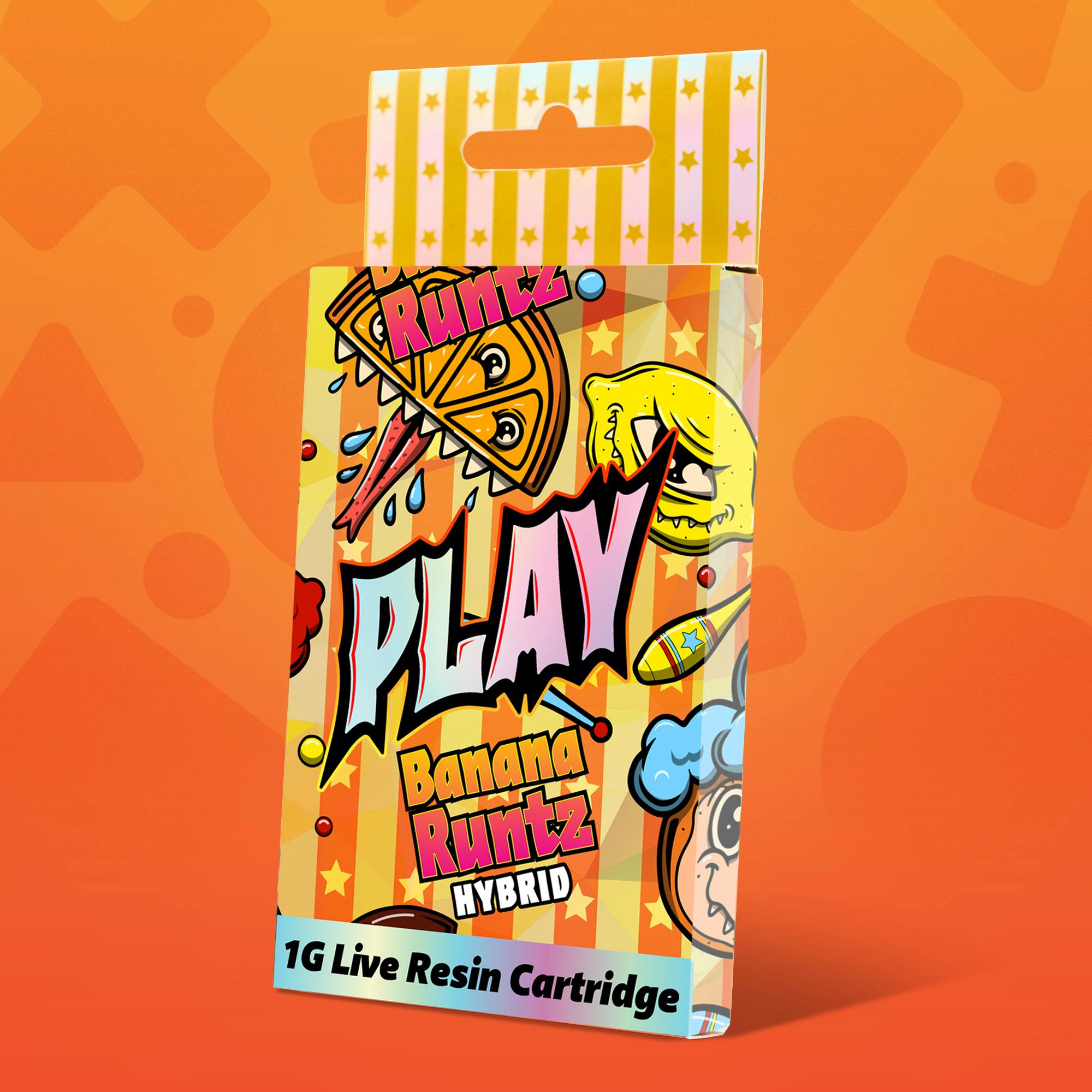 Play | Banana Runtz | 1g | Live Resin Cartridge by Play Michigan