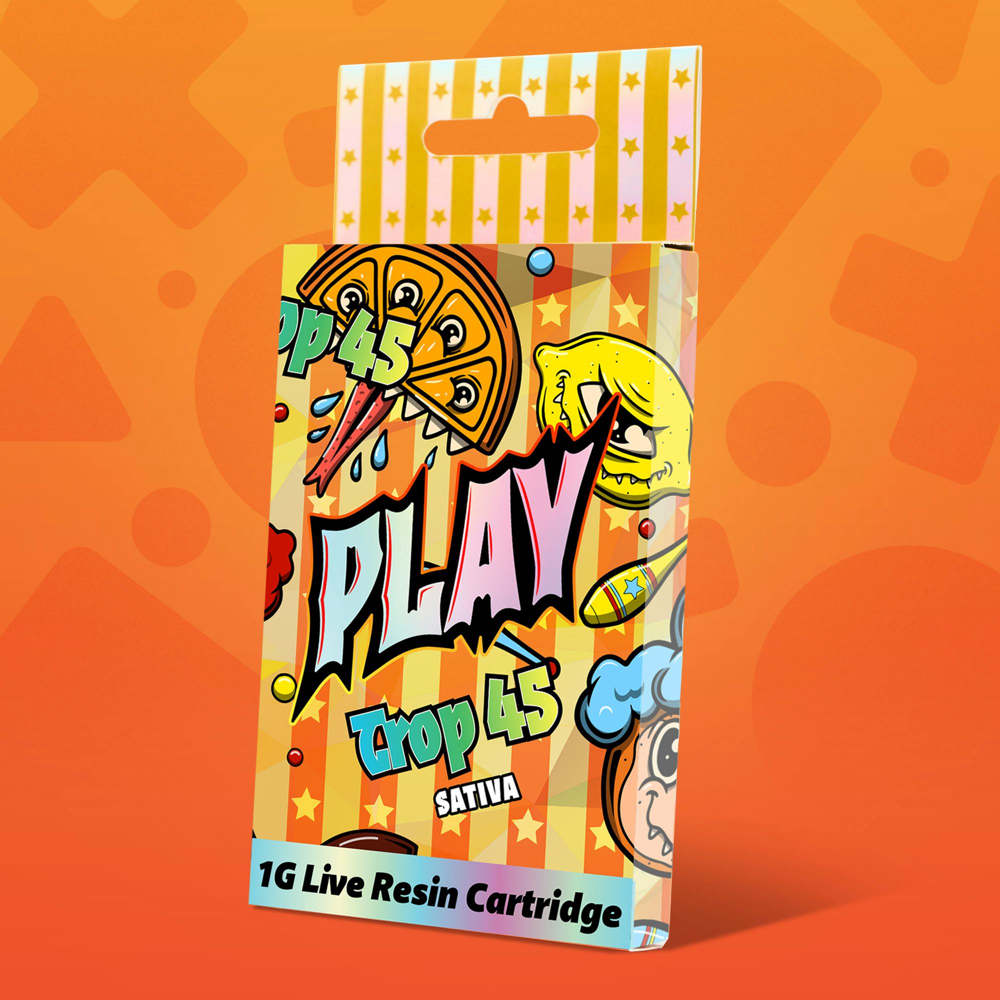 Play | Trop 45 | 1g | Live Resin Cartridge - Play Michigan