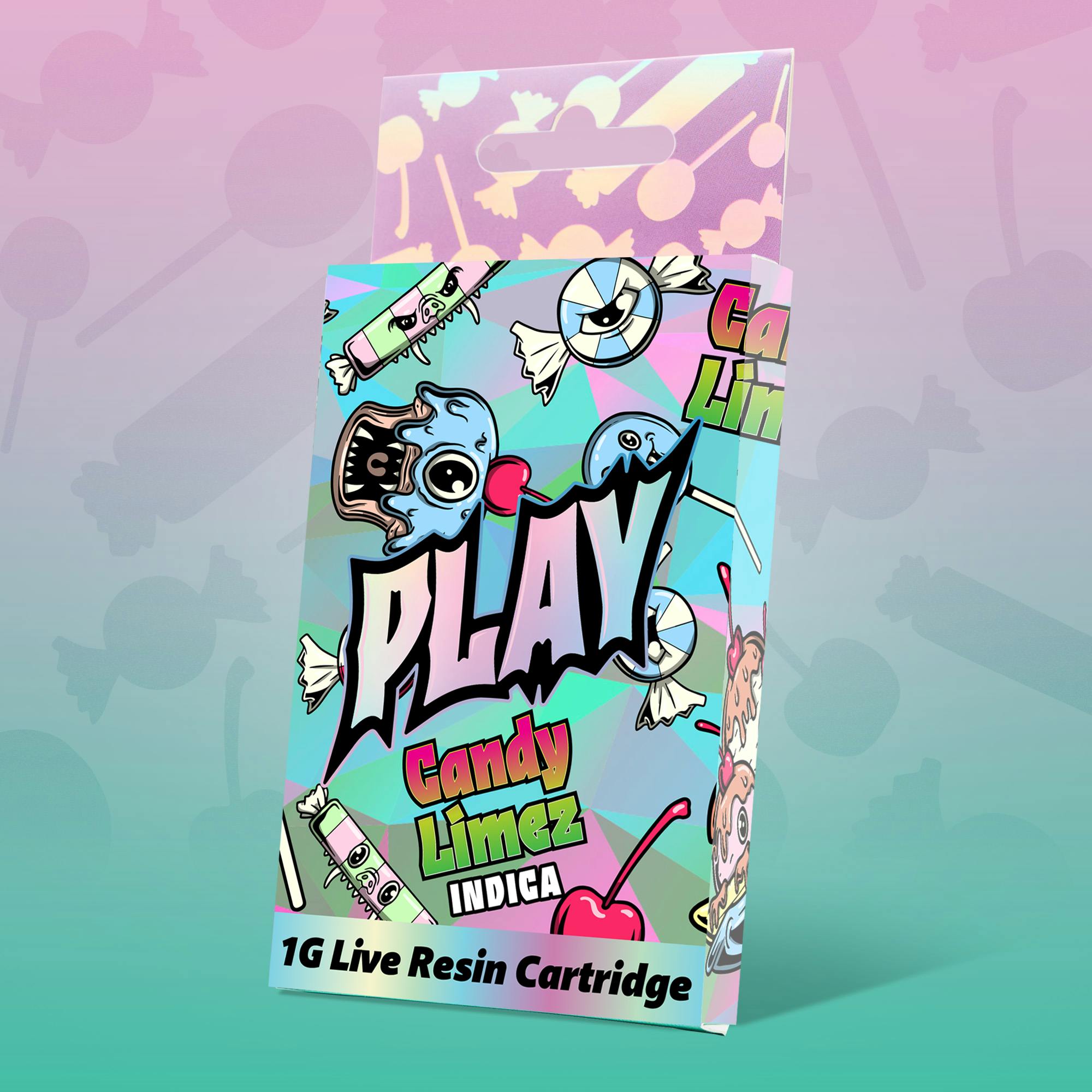 Play | Candy Limez | 1g | Live Resin Cartridge by Play Michigan