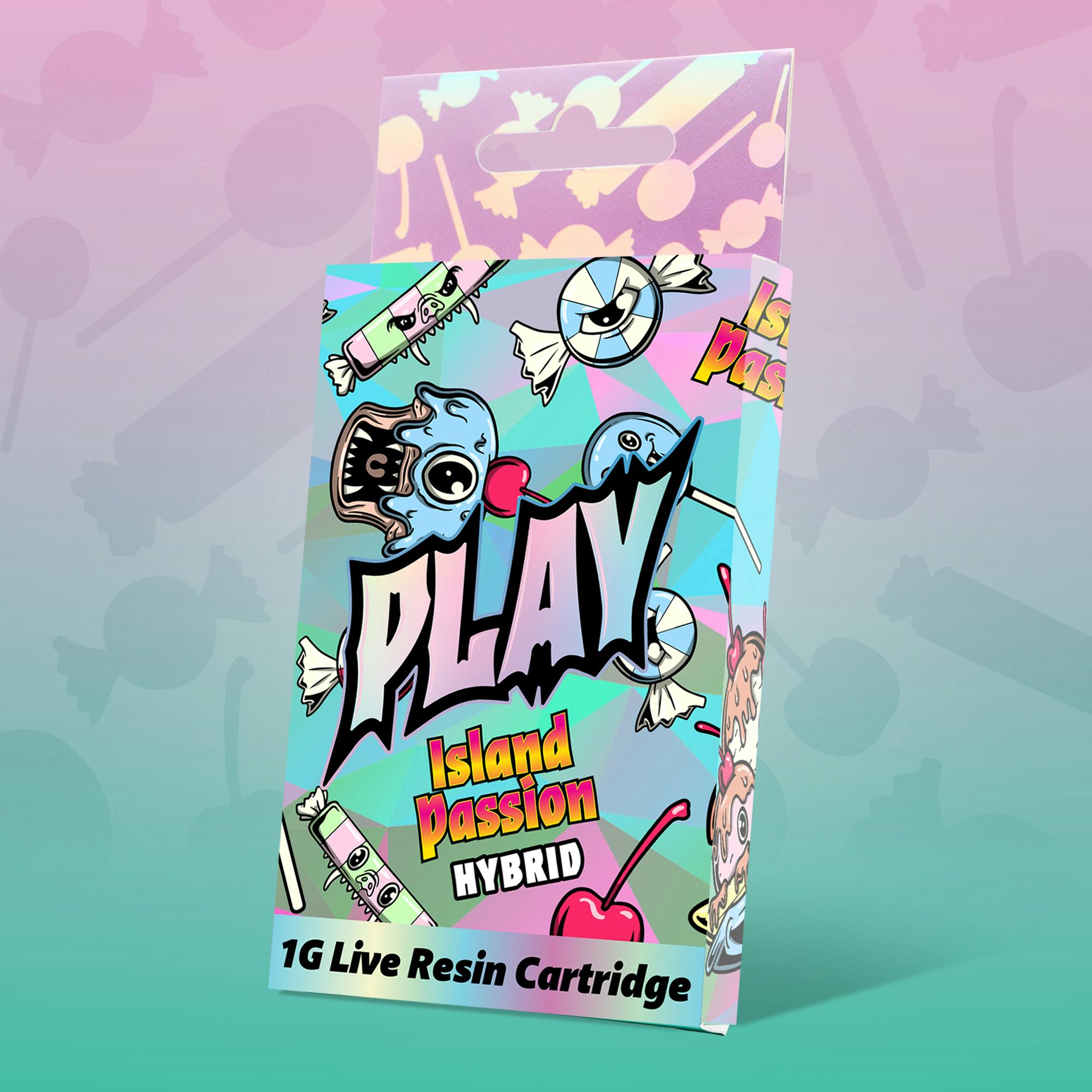 Play | Island Passion | 1g | Live Resin Cartridge