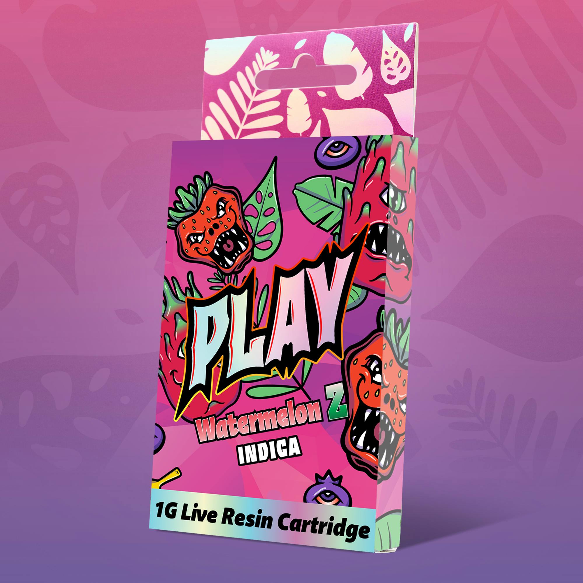 Play | Watermelon Z | 1g | Live Resin Cartridge - Play Michigan