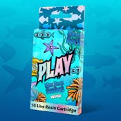 Play | Blue Razz Sorbet | Vape Cartridge | 1g