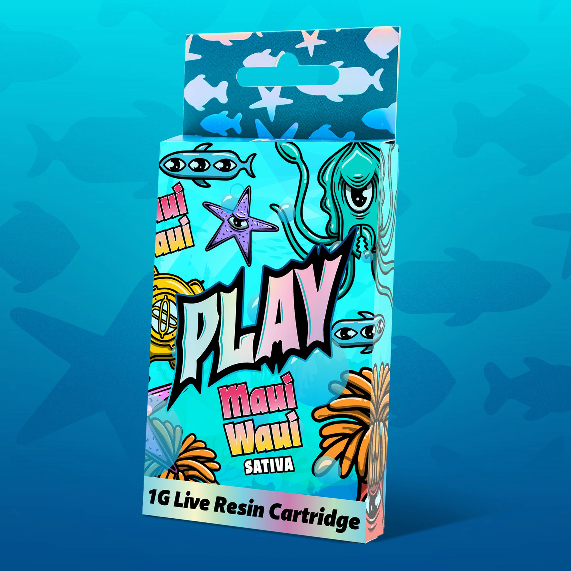 Play | Maui Waui | 1g | Live Resin Cartridge