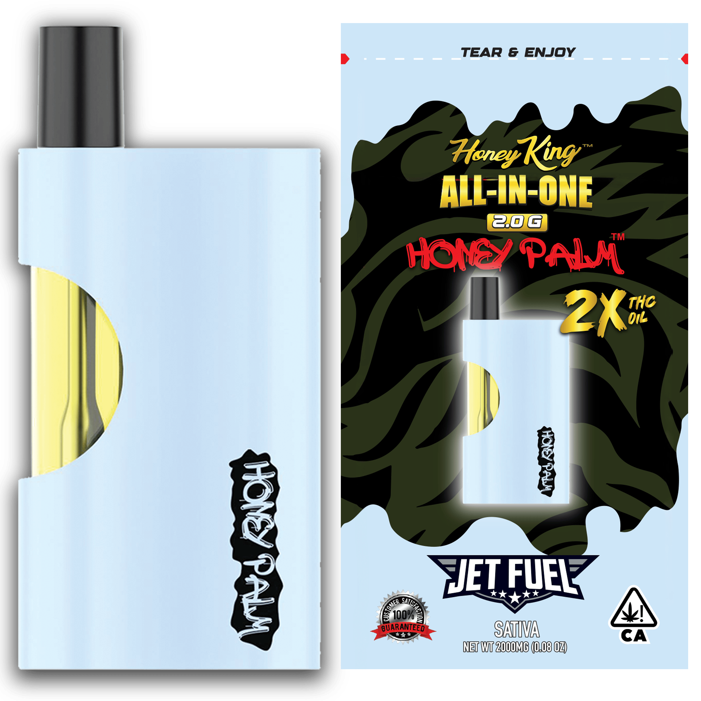 Honey King 2G Honey Palm AIO - JET FUEL by Honey King
