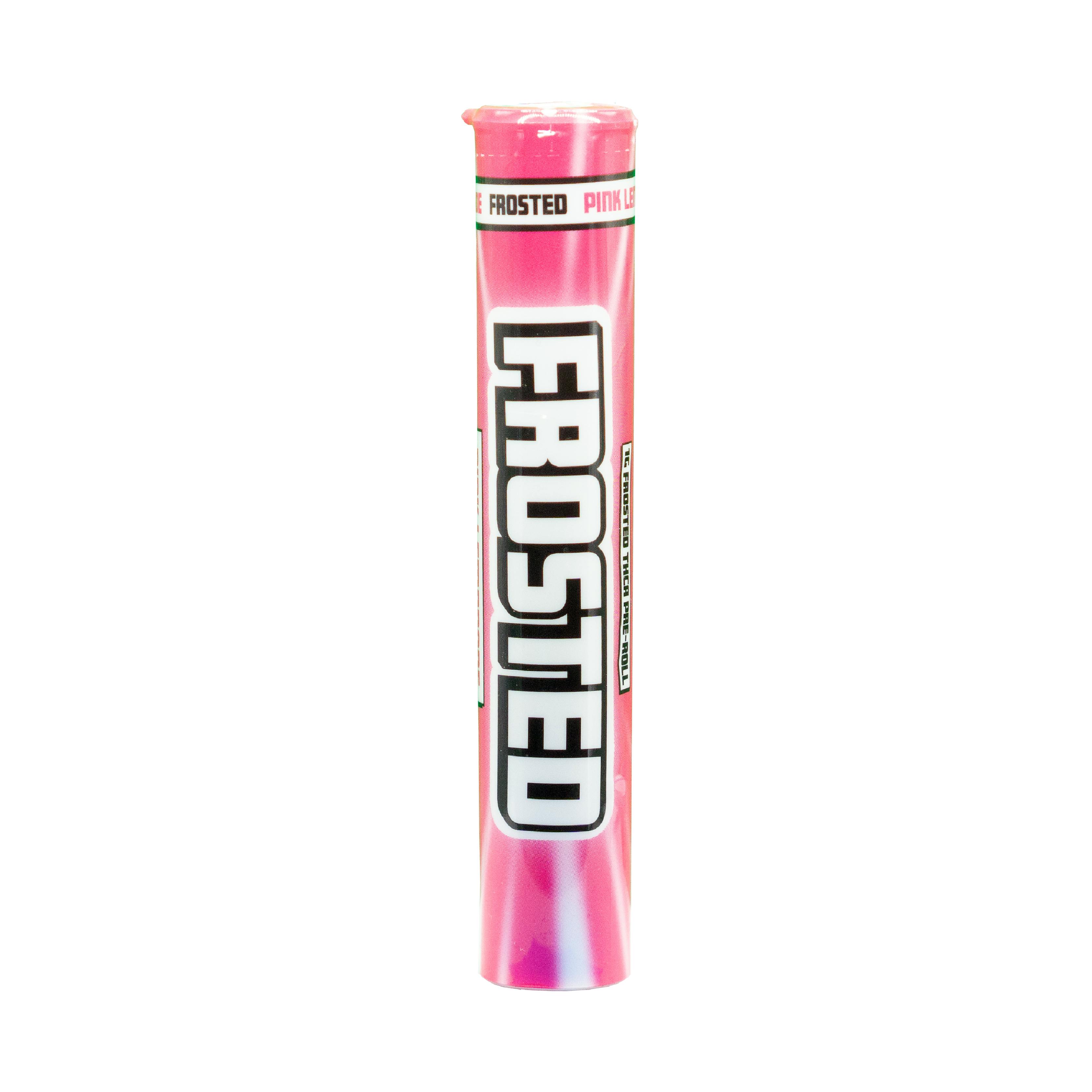 Frosted THCA Infused Pre Roll Pink Lemonade 1g