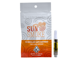 SunSmoke 1g Distillate Vape Cart - Skywalker OG (I)