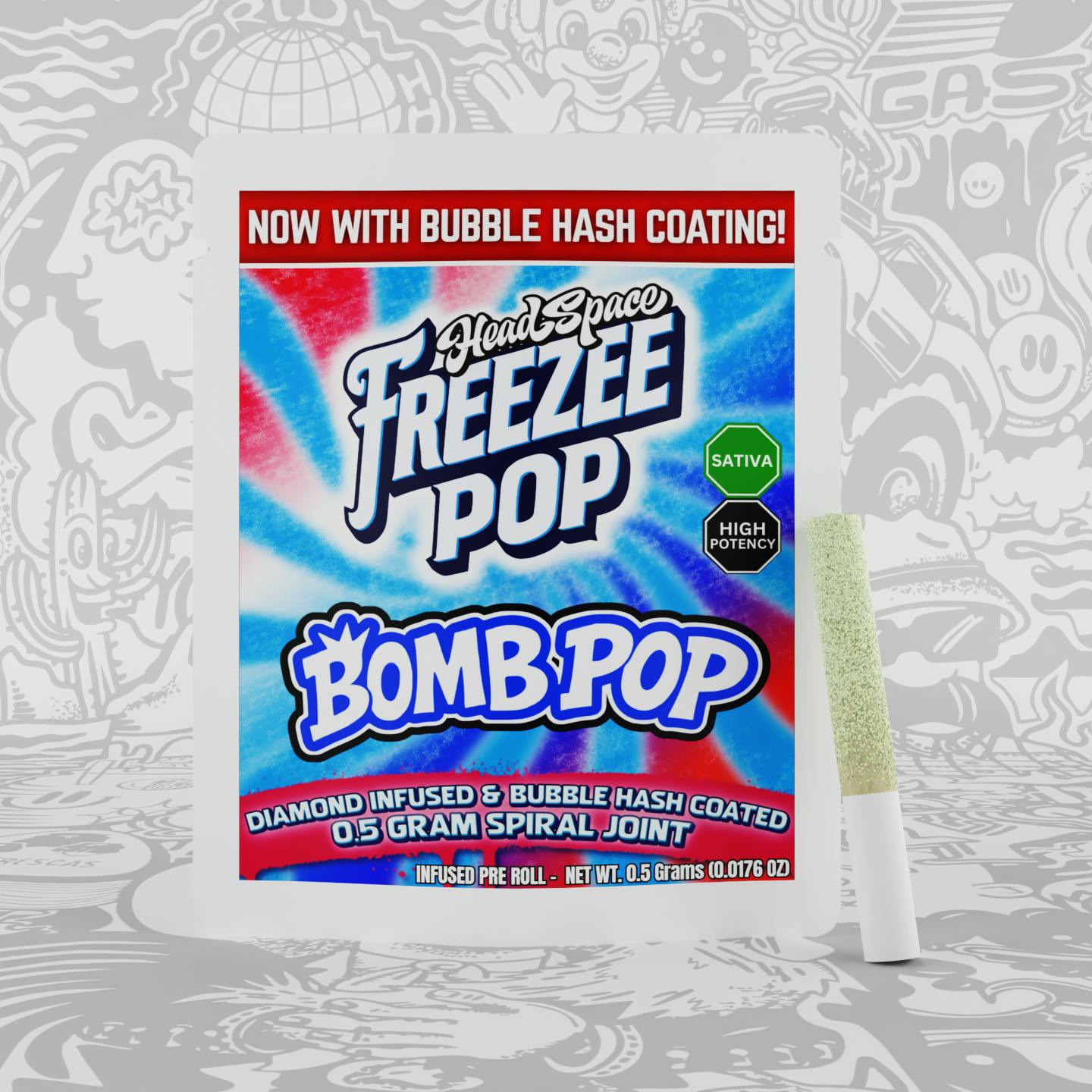 Freezee Pop - Bomb Pop at Apogee Dispensary - Sunland Park