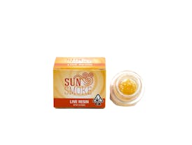 SunSmoke 1g Live Resin Badder THC Bomb (H)