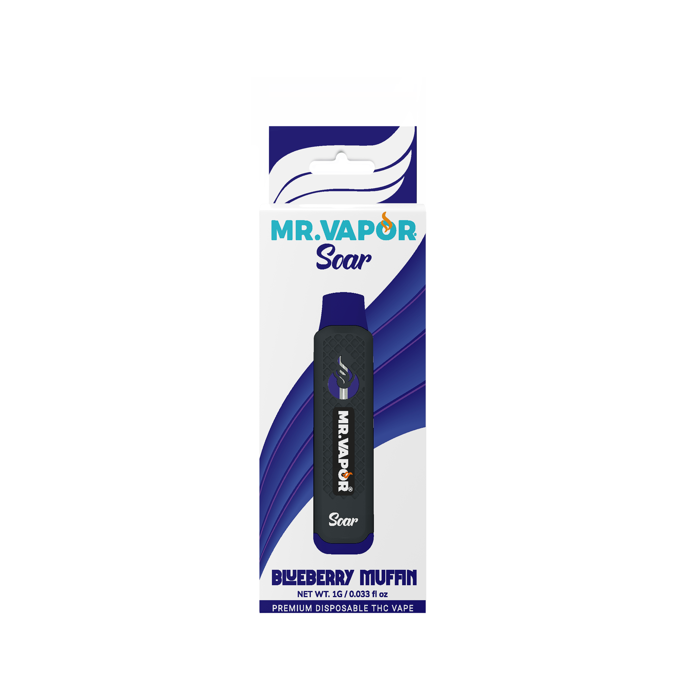 Blueberry Muffin | Disposable Vape | 1g by Mr. Vapor Soar