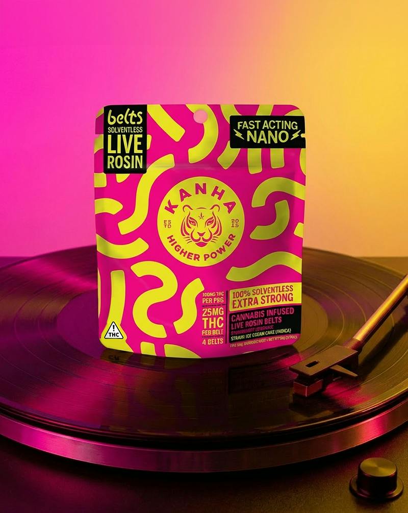 Strawberry Lemonade | Rosin Belts | Indica | 4-pack by Kanha