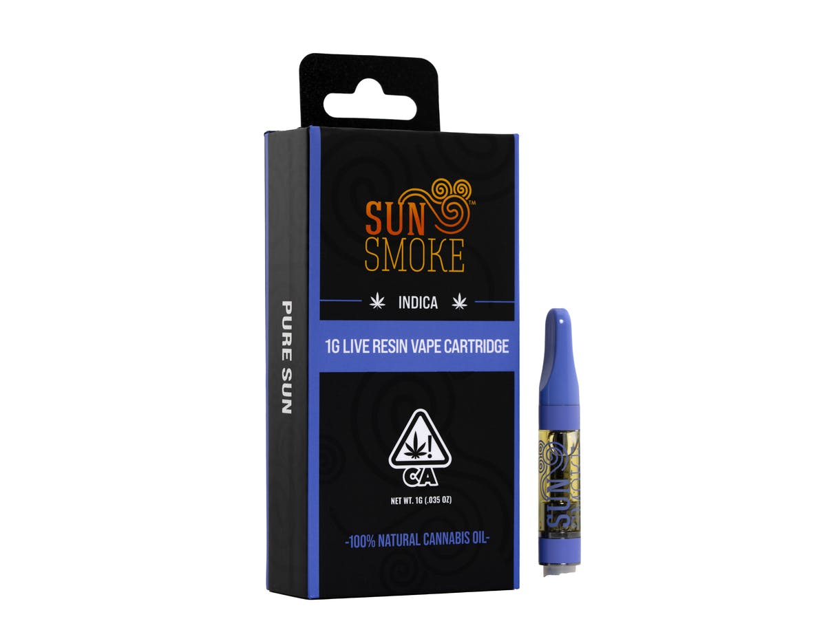 SunSmoke 1g Live Resin Vape GMO - SunSmoke