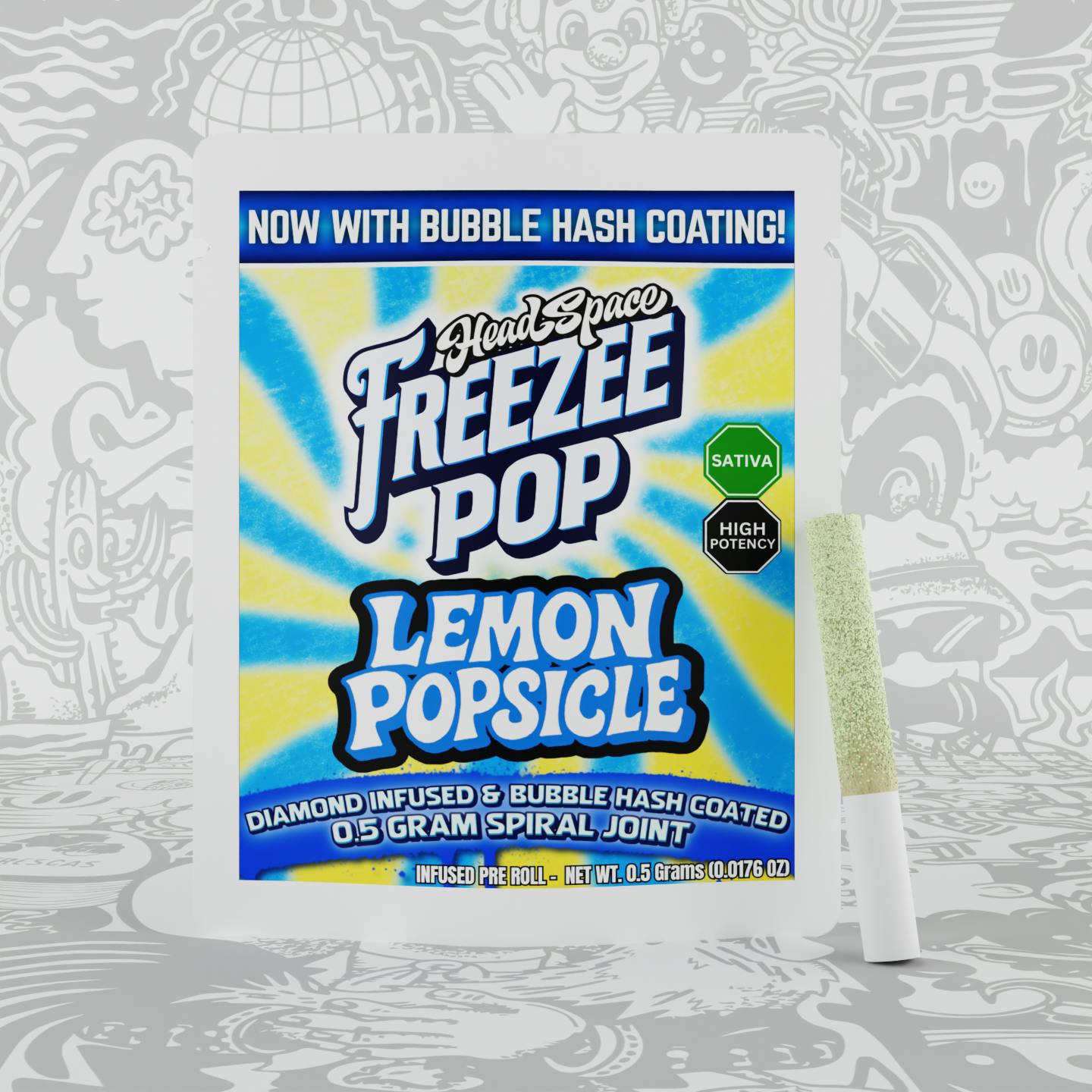 Freezee Pop - Lemon Popsicle by HeadSpace Alchemy