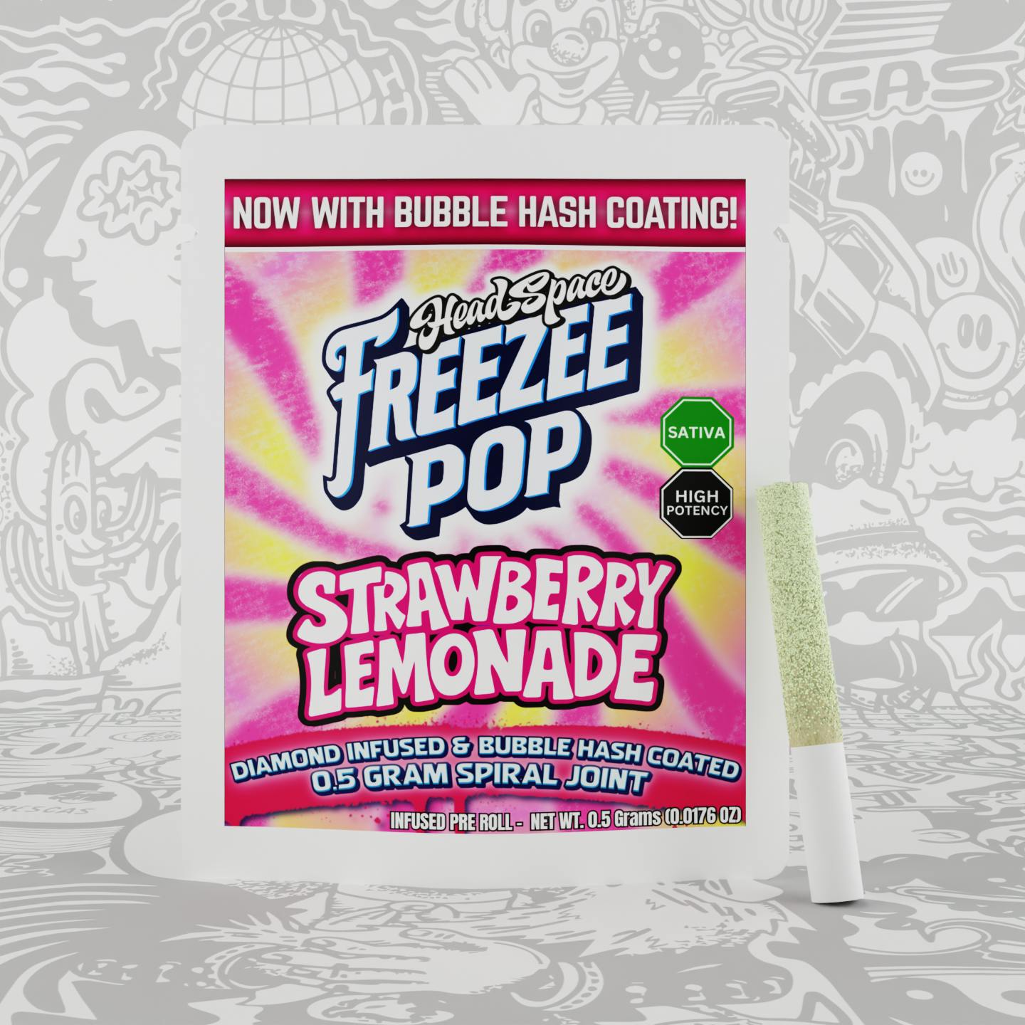 Freezee Pop - Strawberry Lemonade at Apogee Dispensary - Sunland Park