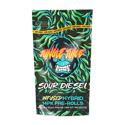 Jungle Juice | Sour Diesel | Joint | 1g | 14pk