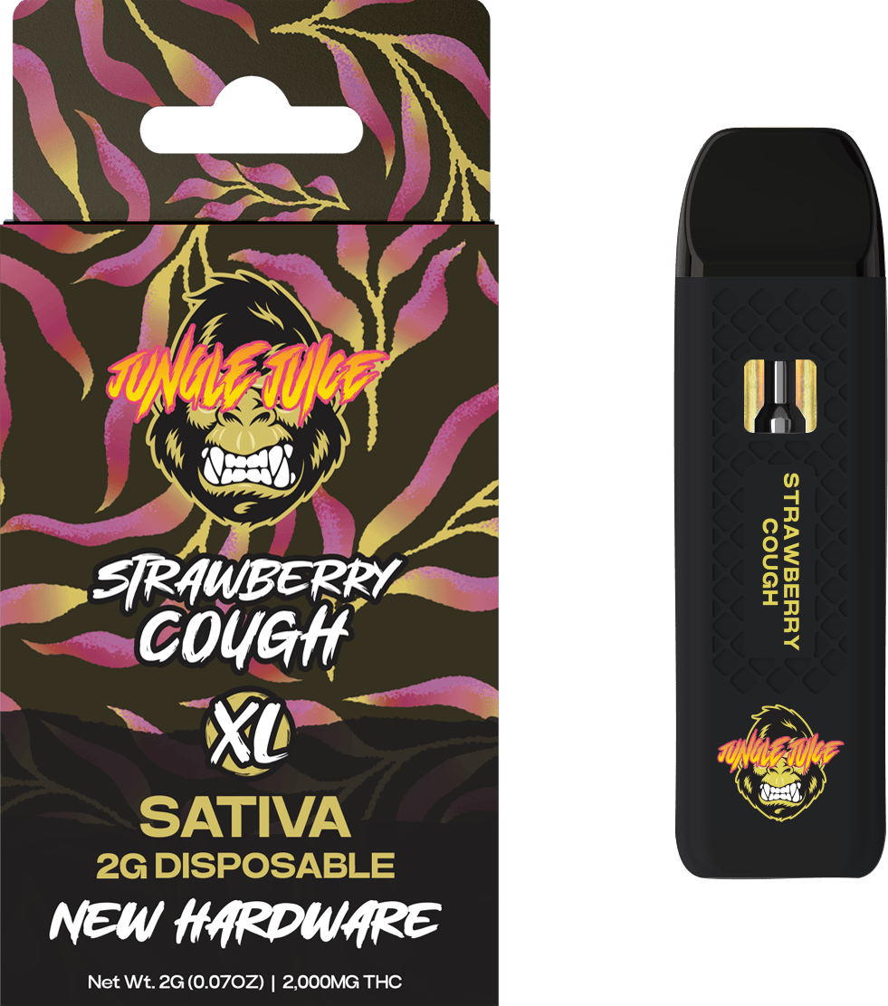 Strawberry Cough | Disposable | 2g by Jungle Juice