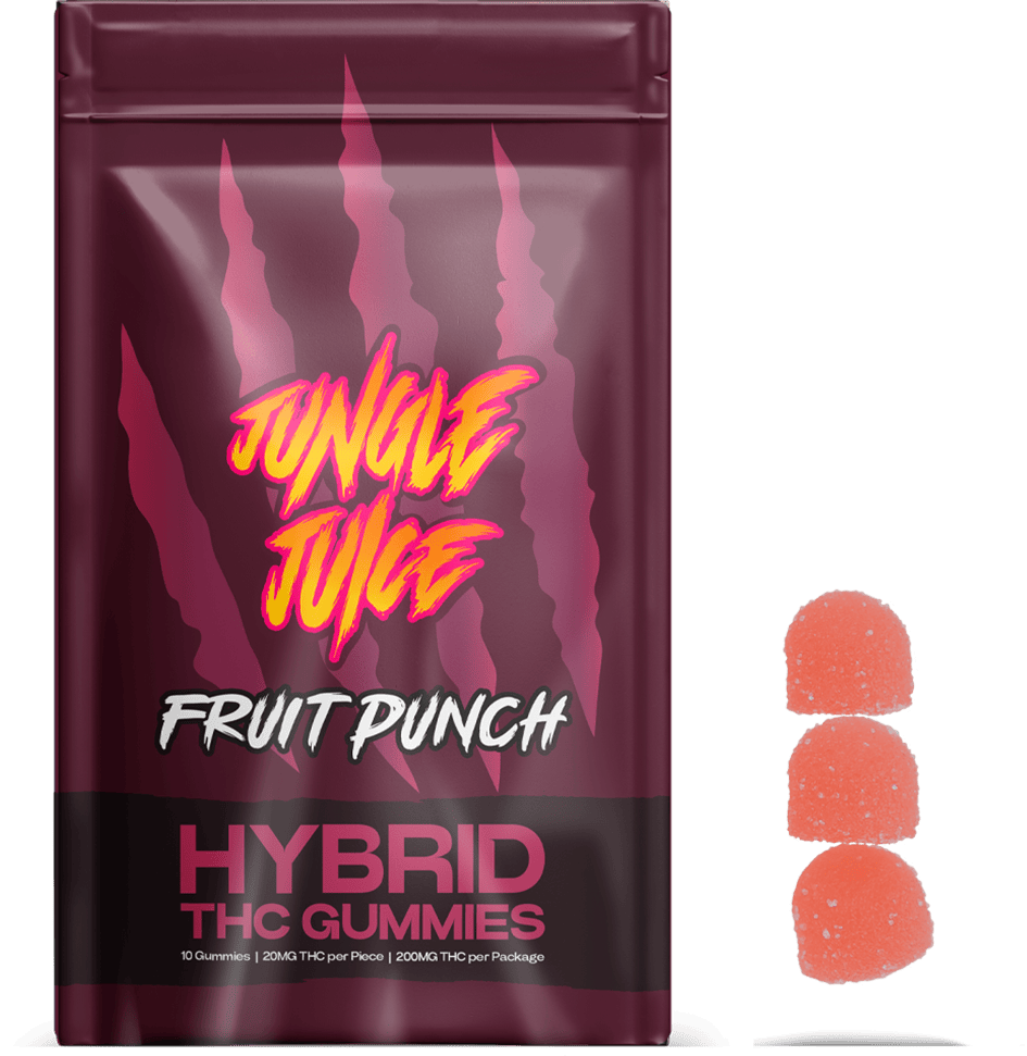 Jungle Juice | Fruit Punch | Gummies | 200mg by Jungle Juice