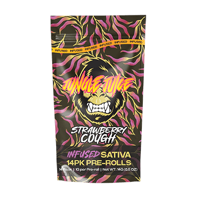 Jungle Juice | Strawberry Cough | Joint | 1g | 14pk by Jungle Juice