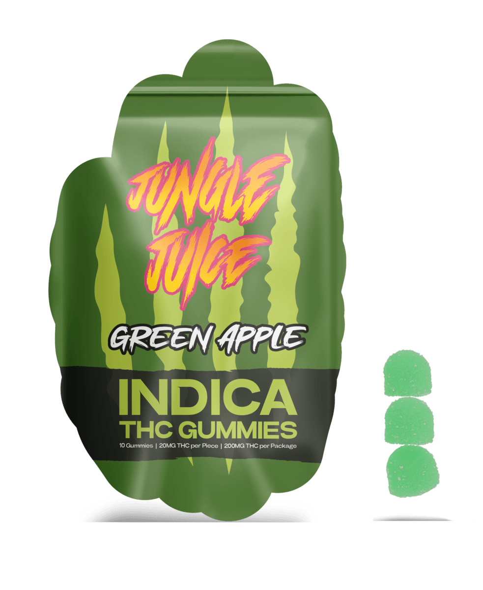 Green Apple Gummies 200mg (10Pk) (I)