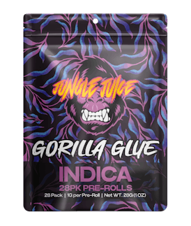 Jungle Juice - Gorilla Glue - 28 pack - 1g Pre-Roll