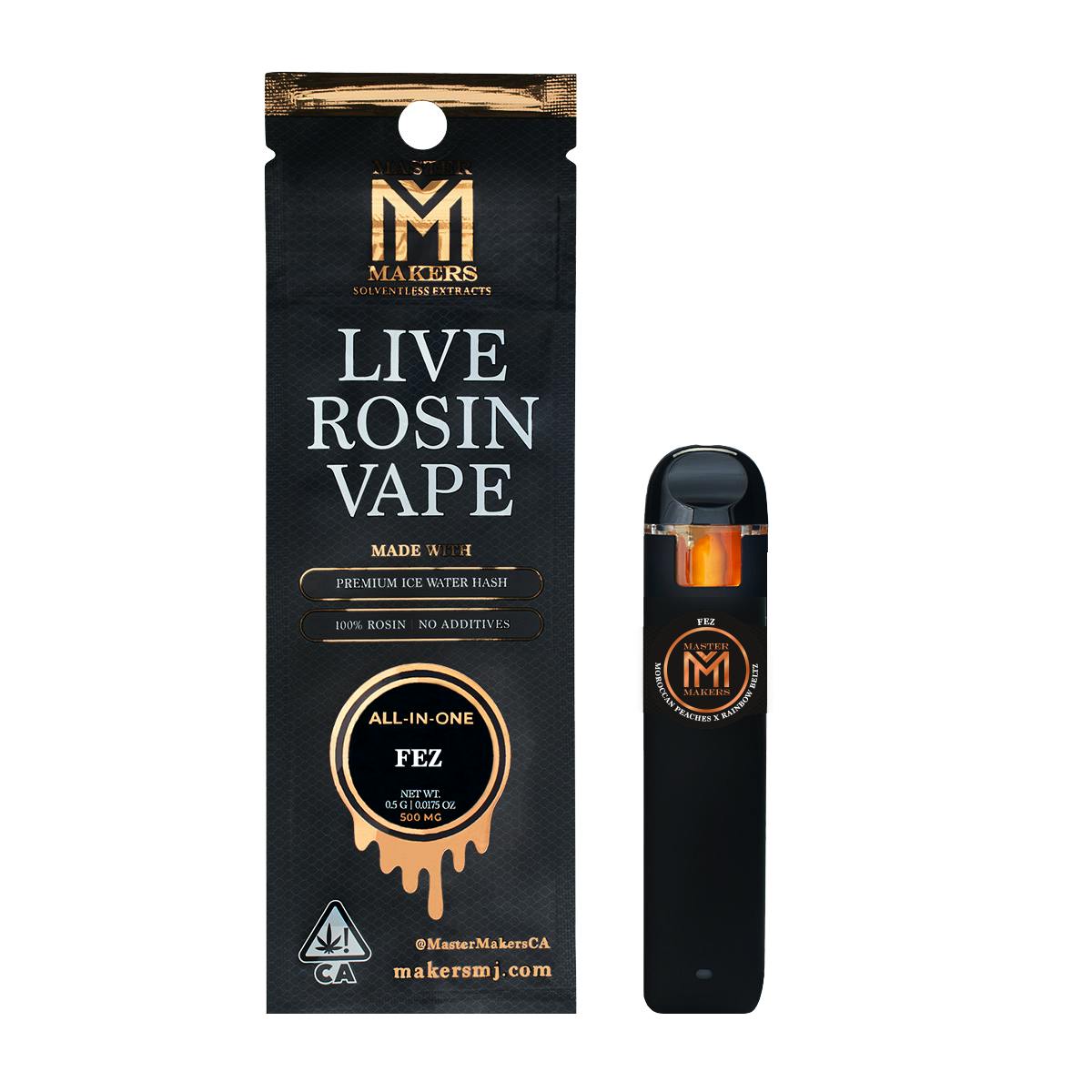 Live Rosin Vape Signature Line