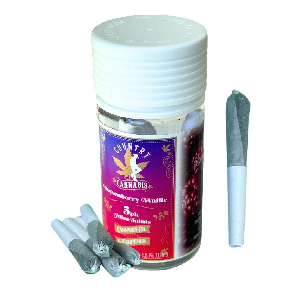 Boysenberry Waffle | Mini Infused Pre-Roll | 2G | 5pk
