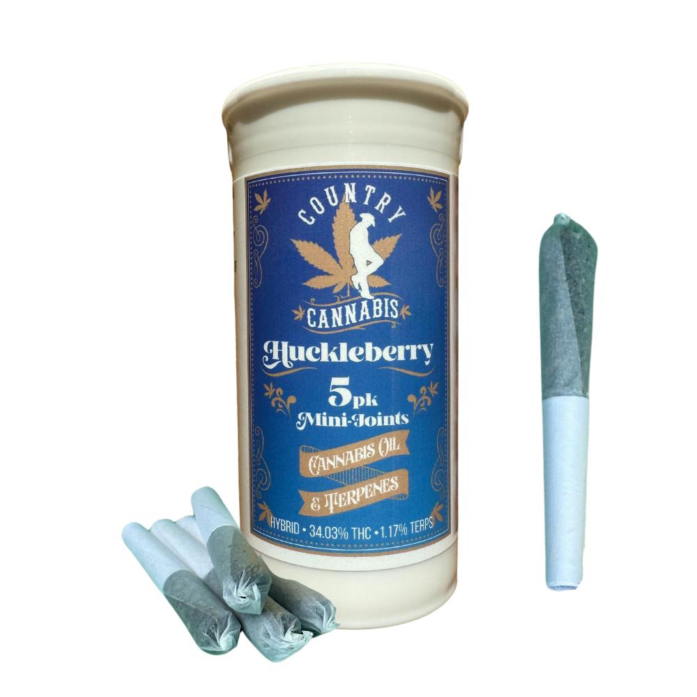 Huckleberry | Mini Infused Pre-Roll | 2G | 5pk