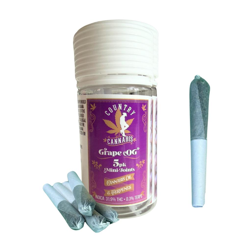 Grape OG | Mini Infused Pre-Roll | 2G | 5pk at Nova Cannabis Company