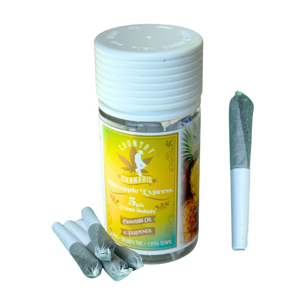 Pineapple Express | Mini Infused Pre-Roll | 2G | 5pk at Nova Cannabis Company