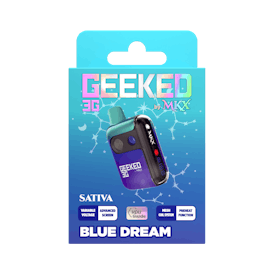 GEEKED 3G Disposable by MKX | Blue Dream